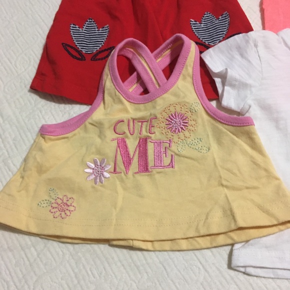 0-3m (4/$20) 4 Summer Tops - Picture 2 of 8